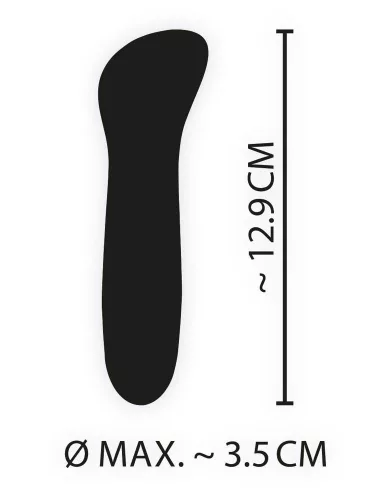 Cuties vibrátor 7 mód, USB töltés, vízálló 13 cm kék