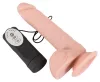 Szexjáték Lökő, forgó, vibráló 21 cm fekete