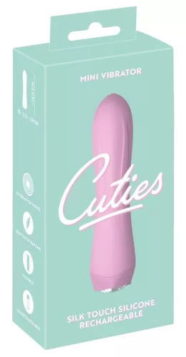 Cuties Vibrátor 10 mód, USB töltés 13,6 cm rózsaszín
