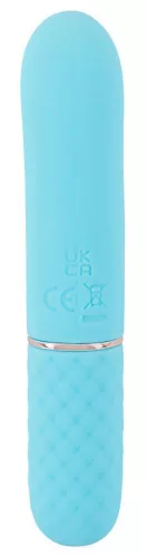 Cuties Mini vibrátor 10 mód, G-pont stimuláló USB töltés, 11,8 cm kék