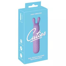 Cuties vibrátor 10 mód USB-töltés mini lila 10,8 cm