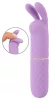 Cuties vibrátor 10 mód USB-töltés mini lila 10,8 cm