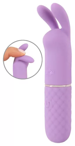 Cuties vibrátor 10 mód USB-töltés mini lila 10,8 cm