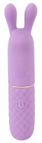 Cuties vibrátor 10 mód USB-töltés mini lila 10,8 cm