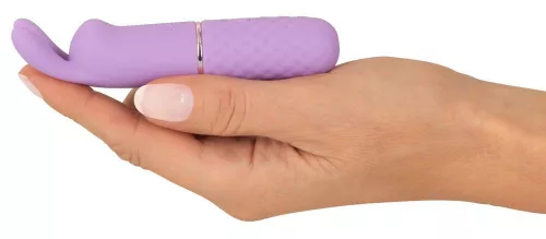 Cuties vibrátor 10 mód USB-töltés mini lila 10,8 cm