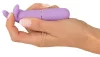 Cuties vibrátor 10 mód USB-töltés mini lila 10,8 cm