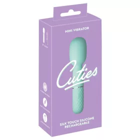 Cuties vibrátor 10 mód, USB töltés 13,4 cm zöld