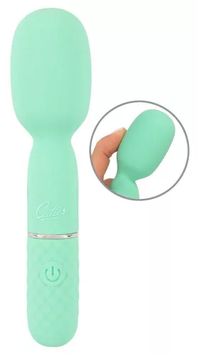 Cuties vibrátor 10 mód, USB töltés 13,4 cm zöld