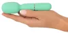 Cuties vibrátor 10 mód, USB töltés 13,4 cm zöld
