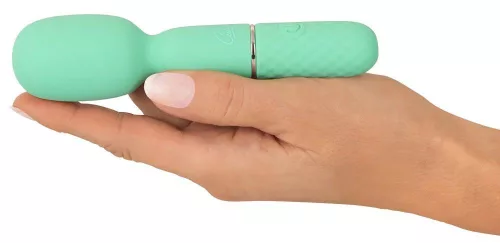 Cuties vibrátor 10 mód, USB töltés 13,4 cm zöld