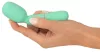 Cuties vibrátor 10 mód, USB töltés 13,4 cm zöld