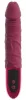Beau Coeur Vibrátor Realisztikus, 12 mód, USB töltés 23 cm piros