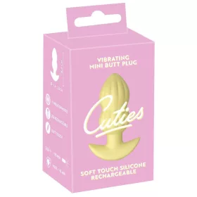 Cuties sárga vibrációs plug