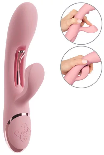 Beau Coeur Vibrátor G-pont stimuláló, 10 mód, vízálló 23 cm fekete