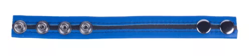 Tippy Blue – bőr péniszgyűrű prémium kényelemmel