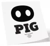 MrB Pig – ephemere tetoválás 10 x 10 cm