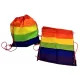 Pride Hátizsák 38x45 cm piros zsinórral polyester