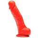 Silicone Dildo Stretch N°1 - 14 x 3.7cm piros