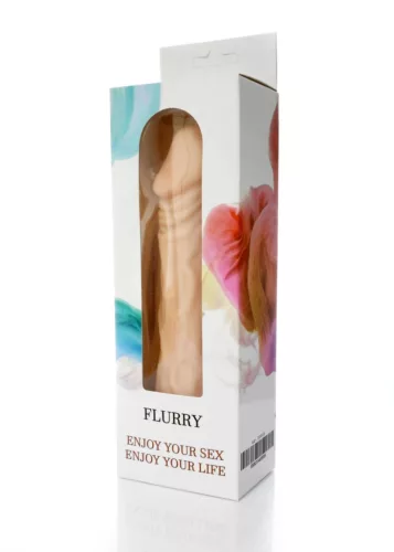 Flurry Vibrátor Erős rezgés Realisztikus anyag