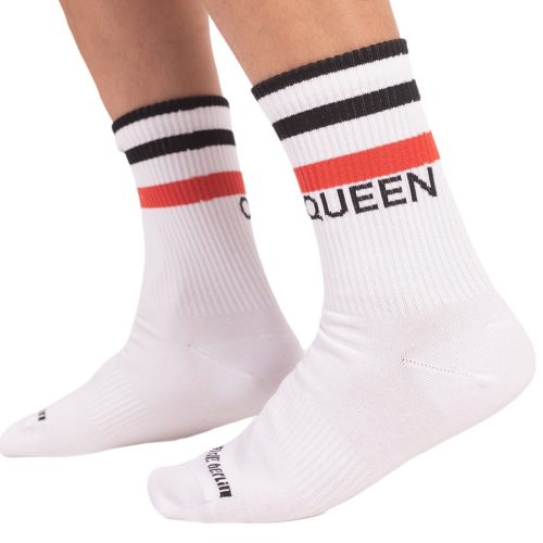 URBAN Queen – elegáns fehér zoknik prémium kényelemmel