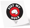 Ephemeral tetoválás – FIST MY HOLE 10 x 10 cm
