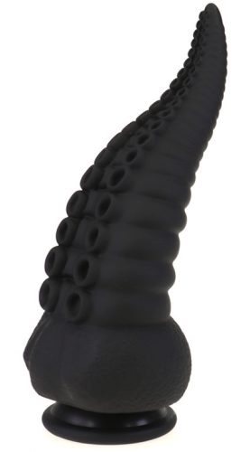 Sealik Tentacle – érzéki 20 cm-es dildó, fekete 
