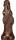 Dildo Monster Umik – prémium barna dildó 18 x 6 cm