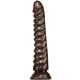 Dildo Monster Squel – prémium barna dildó 20 cm hosszú