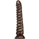 Dildo Monster Squel – prémium barna dildó 20 cm hosszú