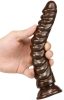 Dildo Monster Squel – prémium barna dildó 20 cm hosszú