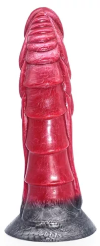 Sarkan – prémium zselés dildó, 19 x 5 cm