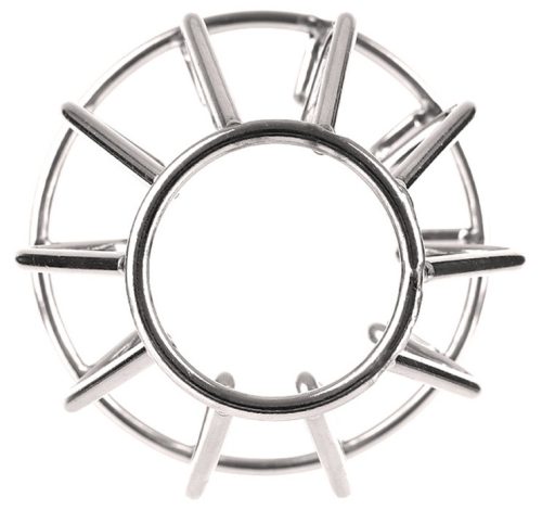 Fém Üreges Lapos S – elegáns intim eszköz 7 x 5.8 cm