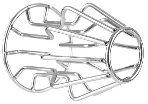 Hollow Flat – prémium fém análplug (L)