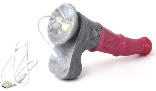 Viby Elephy – vibráló óriás dildó 19 x 5,3 cm