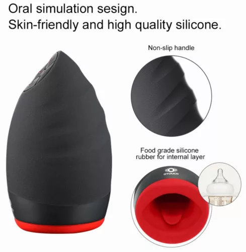 Orális Chiven – vibráló maszturbátor 6 ütemben