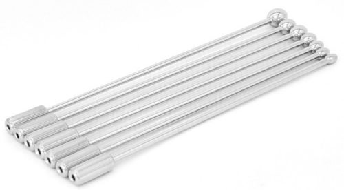 StainBall – 18 cm-es piercing urethra izgató rúd