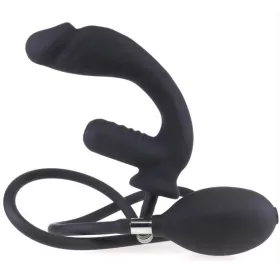   Infladick – felfújható és vibráló anális dugó 14x3.5cm