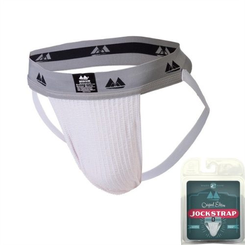 Jockstrap Original – stílusos, prémium derékpántos fehér fehérnemű