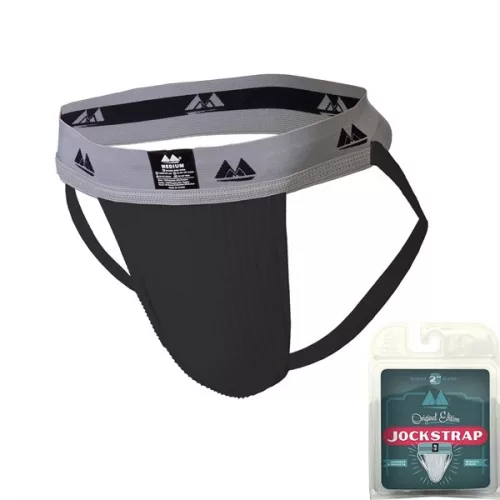 Jockstrap Original – fekete, prémium férfi alsónemű