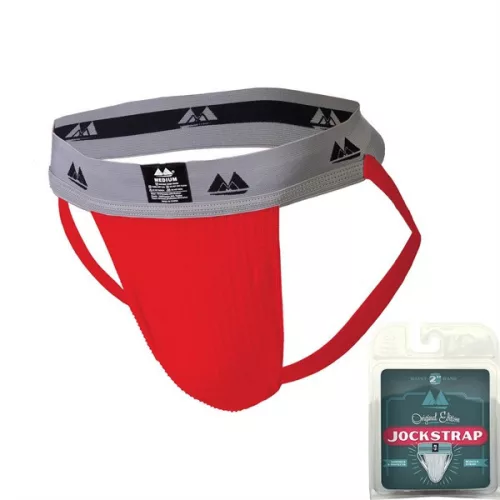 Jockstrap Original – piros, prémium derékpántos alsónemű
