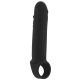 Penis Sleeve Stretchy Penis Sono N°31 - 11 x 3cm fekete