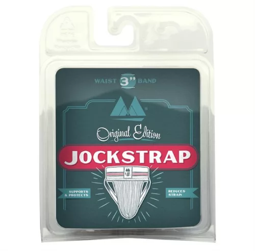 Jockstrap Original – prémium fekete hárompántos alsónemű