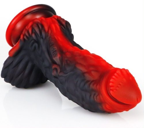 Dragon Yong – prémium színes dildó 15 x 5,5 cm
