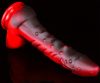 Dildo Dragon Sarkan 19 x 4.5cm fekete-piros