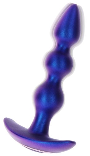 Vibrant Plug The Bold – prémium anális vibrátor kék 14 x 3.3cm