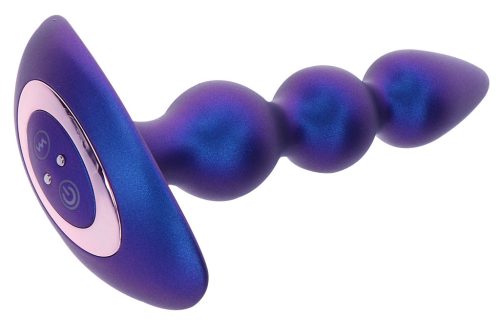 Vibrant Plug The Bold – prémium anális vibrátor kék 14 x 3.3cm