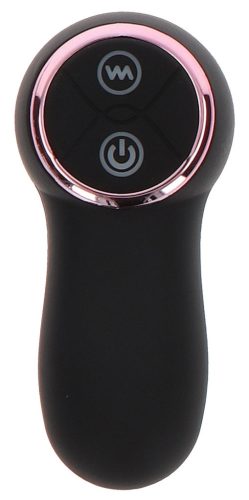 Vibrant Plug The Bold – prémium anális vibrátor kék 14 x 3.3cm