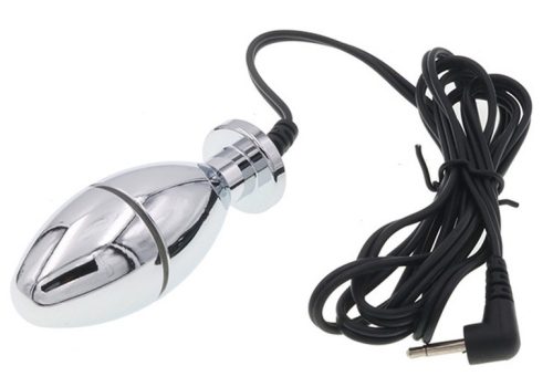 Bipolar Silver Electro Plug – ezüst elektro izgató 7 cm