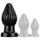 Spiral Plug L – prémium spirális anális eszköz, fekete