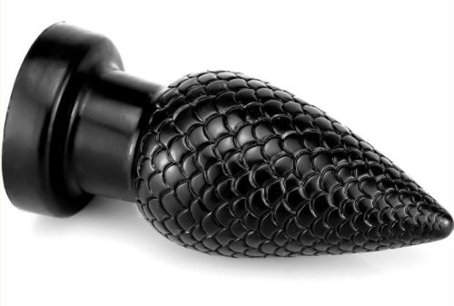 PineCock Plug L – prémium anális dugó fekete színben